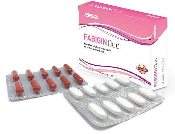 FABIGIN DUO 10 CAPSULE 10 COMPRESSE - UniversoFarmacie.it