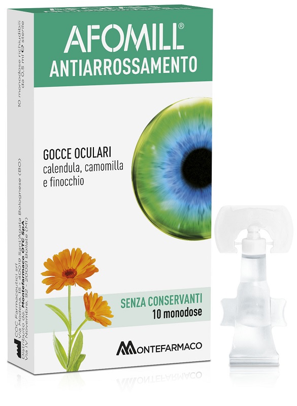 AFOMILL ANTIARROSSAMENTO SENZA CONSERVANTI 10 FIALE DA 0,5 ML - UniversoFarmacie.it