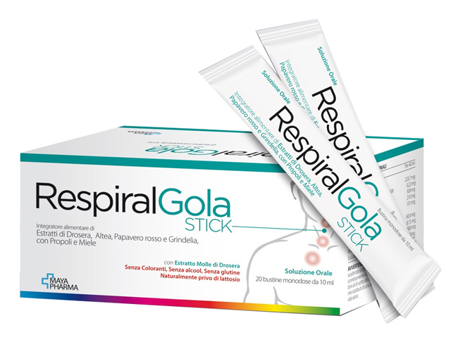 RESPIRAL GOLA 20 BUSTINE 10 ML - UniversoFarmacie.it