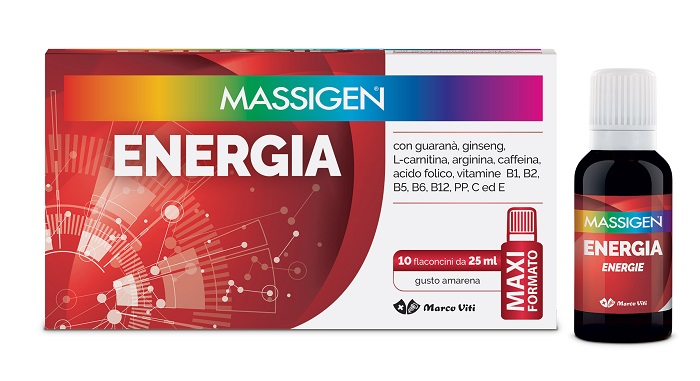 MASSIGEN ENERGIA 10 FLACONI DA 25 ML - UniversoFarmacie.it