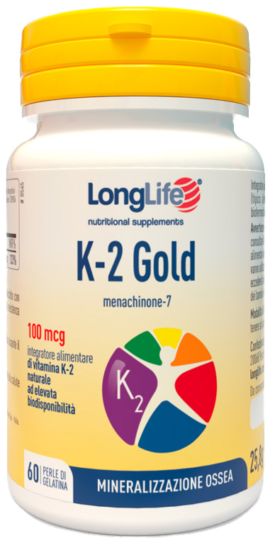 LONGLIFE K-2 GOLD 60 PERLE - UniversoFarmacie.it