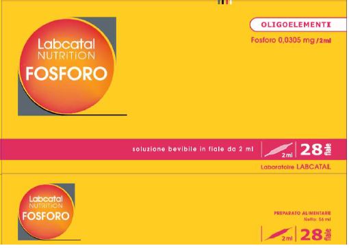 LABCATAL NUTRITION FOSFORO 28 FIALE X 2 ML - UniversoFarmacie.it