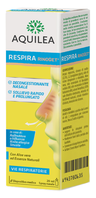 AQUILEA RESPIRA RINOGET 20 ML - UniversoFarmacie.it