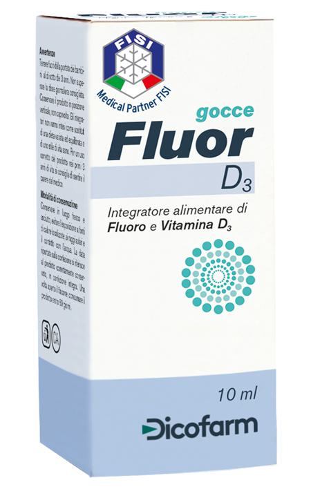 FLUOR D3 GOCCE 10 ML - UniversoFarmacie.it