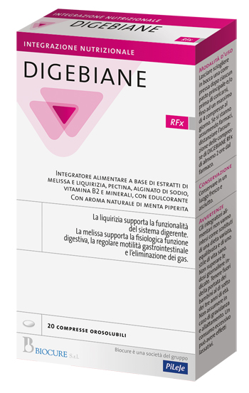 DIGEBIANE RFX 20 COMPRESSE - UniversoFarmacie.it
