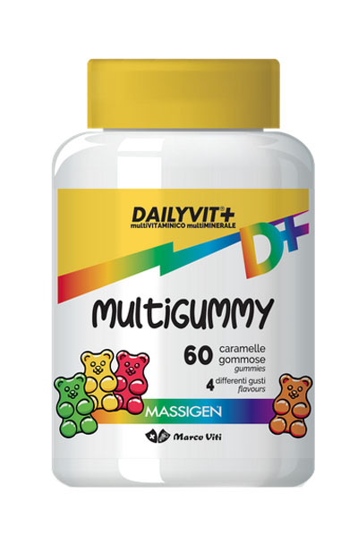 MASSIGEN MULTIGUMMY 60 CARAMELLE GOMMOSE - UniversoFarmacie.it