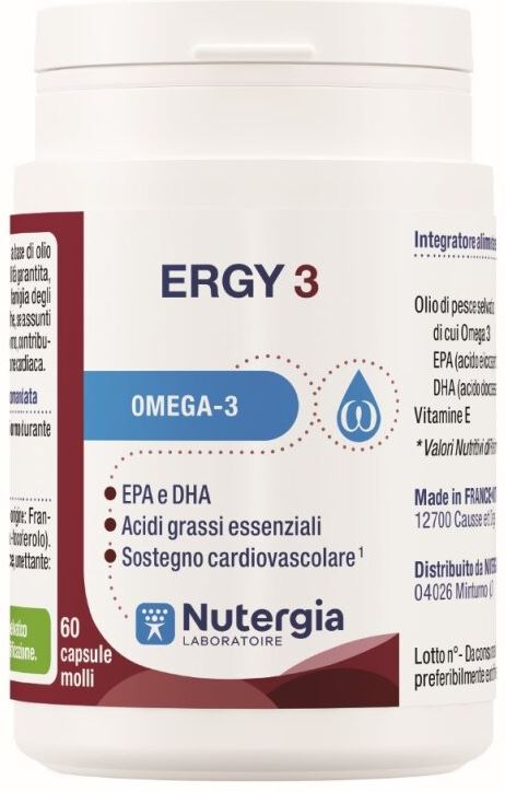 ERGY 3 60 CAPSULE - UniversoFarmacie.it