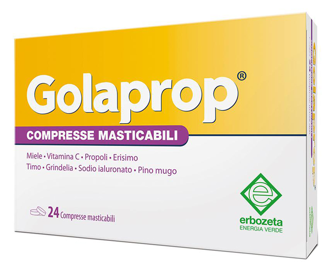 GOLAPROP 24 COMPRESSE MASTICABILI - UniversoFarmacie.it