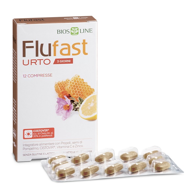 APIX PROPOLI FLUFAST URTO 3 GIORNI 12 COMPRESSE BIOSLINE - UniversoFarmacie.it