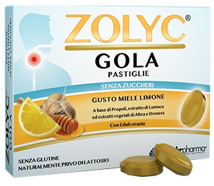 ZOLYC GOLA MIELE/LIMONE SENZA ZUCCHERI 36 PASTIGLIE - UniversoFarmacie.it