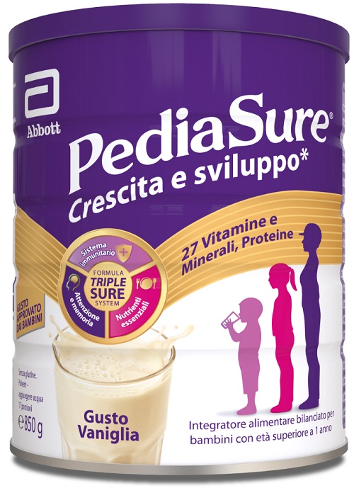 PEDIASURE CRESCITA&SVILUPPO VANIGLIA 850 G - UniversoFarmacie.it