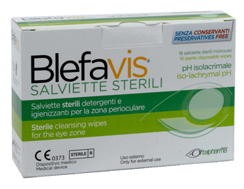 BLEFAVIS SALVIETTE STERILI 18 PEZZI - UniversoFarmacie.it
