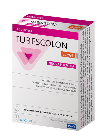 TUBESCOLON TARGET 30 COMPRESSE NUOVA FORMULA - UniversoFarmacie.it