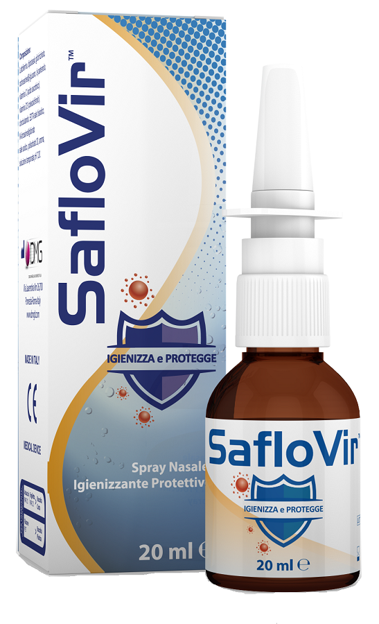 SAFLOVIR SPRAY NASALE IGIENIZZANTE PROTETTIVO 20 ML - UniversoFarmacie.it