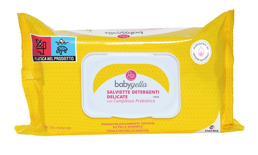 BABYGELLA PREBIOTIC SALVIETTINE 72 PEZZI - UniversoFarmacie.it
