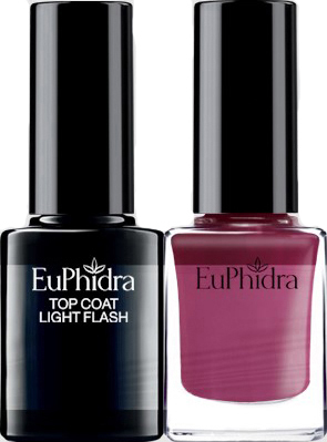 EUPHIDRA SMALTO SEMIPERM+TOP COAT LIGHT PROTETTIVO SP02 10 ML - UniversoFarmacie.it