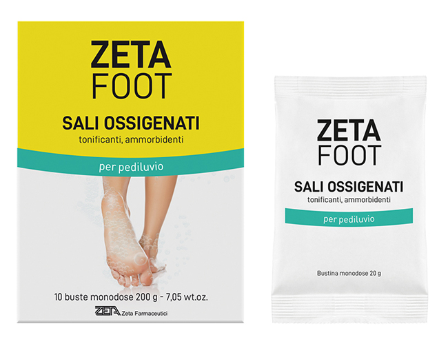 ZETAFOOT SALI OSSIGENATI 10X20 G - UniversoFarmacie.it