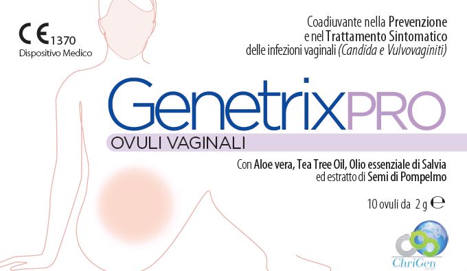 GENETRIX PRO 10 OVULI VAGINALI 2 G - UniversoFarmacie.it