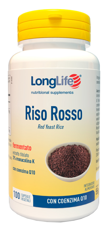 LONGLIFE RISO ROSSO 100 CAPSULE VEGETALI - UniversoFarmacie.it