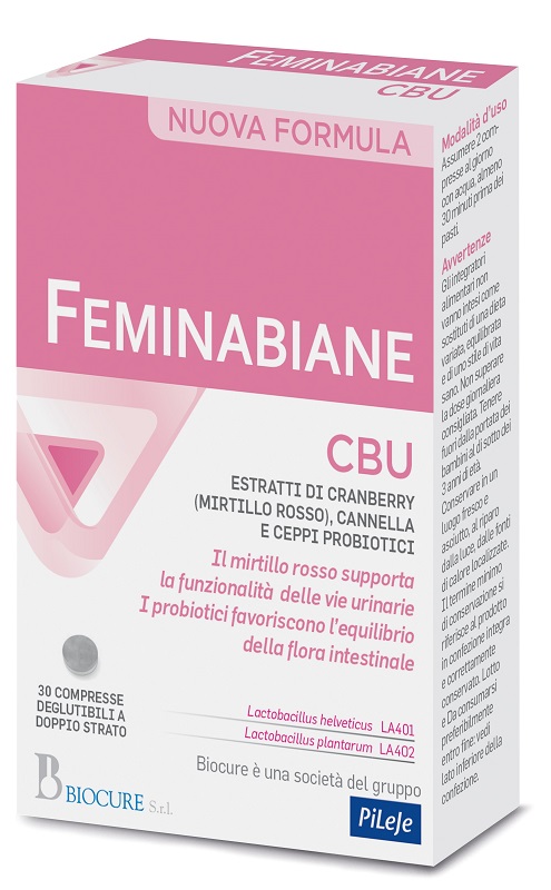 FEMINABIANE CBU 30 COMPRESSE - UniversoFarmacie.it
