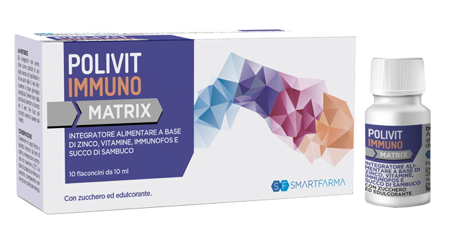 POLIVIT IMMUNO MATRIX 10 FLACONCINI DA 10 ML - UniversoFarmacie.it