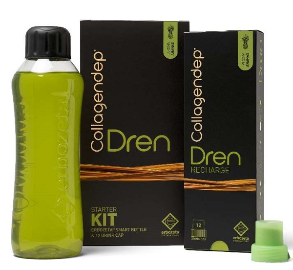COLLAGENDEP DREN STARTER KIT 12 DRINK CAP + SMART BOTTLE - UniversoFarmacie.it
