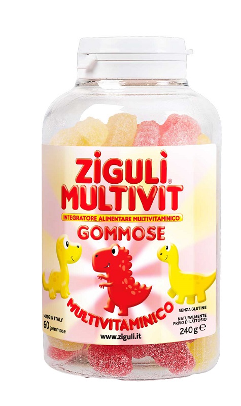 ZIGULI MULTIVIT FRAGOLA E BANANA 60 GOMMOSE - UniversoFarmacie.it