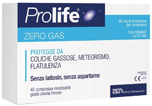 PROLIFE ZEROGAS 45 COMPRESSE - UniversoFarmacie.it