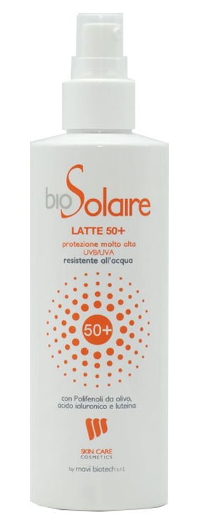 BIOSOLAIRE LATTE 50+ PROTEZIONE MOLTO ALTA 200 ML - UniversoFarmacie.it
