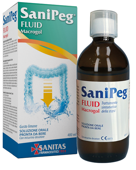 SANIPEG FLUID MACROGOL 480 ML - UniversoFarmacie.it