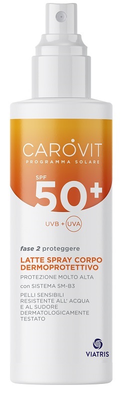 CAROVIT PROGRAMMA SOLARE LATTE CORPO SPF50+ 200 ML - UniversoFarmacie.it