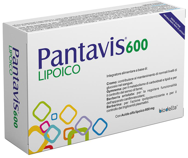 PANTAVIS 600 LIPOICO 30 COMPRESSE - UniversoFarmacie.it