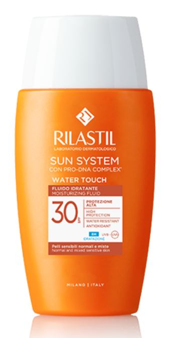 RILASTIL SUN SYSTEM WATER TOUCH FLUIDO SPF30 50 ML - UniversoFarmacie.it
