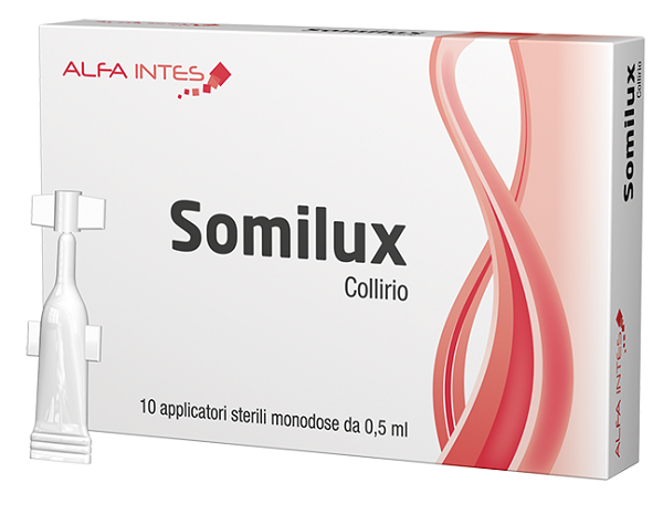 SOMILUX COLLIRIO 10 APPLICATORI STERILI MONODOSE DA 0,5 ML - UniversoFarmacie.it