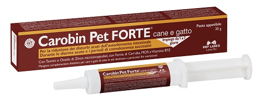 CAROBIN PET FORTE PASTA 30 G - UniversoFarmacie.it