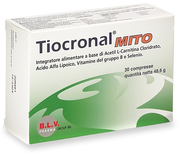 TIOCRONAL MITO 30 COMPRESSE - UniversoFarmacie.it