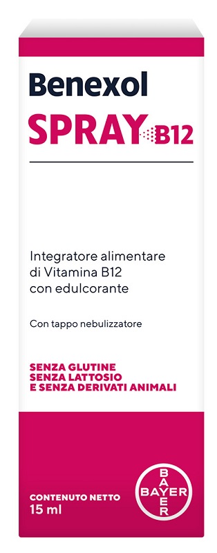 BENEXOL SPRAY B12 15 ML - UniversoFarmacie.it