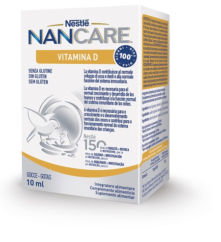 NANCARE VITAMINA D GOCCE 10 ML - UniversoFarmacie.it