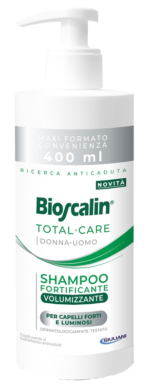 BIOSCALIN TOTAL CARE SHAMPOO FORTIFICANTE VOLUMIZZANTE 400 ML - UniversoFarmacie.it