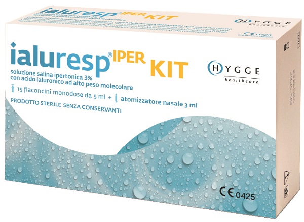 KIT IALURESP IPER 15 FLACONCINI MONODOSE DA 5 ML + ATOMIZZATORE NASALE 3 ML - UniversoFarmacie.it