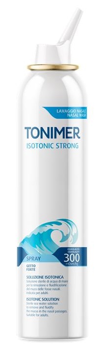 TONIMER ISOTONIC STRONG SPRAY 200 ML OSMOLALITA' 300 MOSM/KG - UniversoFarmacie.it