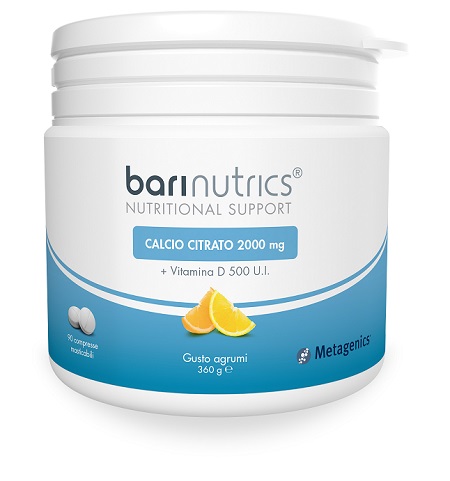 BARINUTRICS CALCIO CITRATO ARANCIA LIMONE ITA 90 COMPRESSE - UniversoFarmacie.it