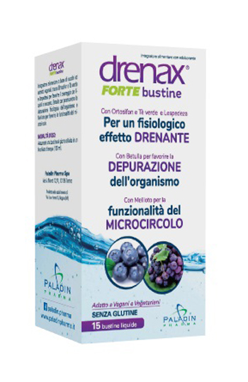 DRENAX FORTE MIRTILLO E UVA 15 BUSTINE - UniversoFarmacie.it