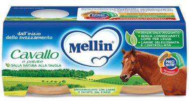MELLIN OMOGENEIZZATO CAVALLO E PATATE 2 X 80 G - UniversoFarmacie.it