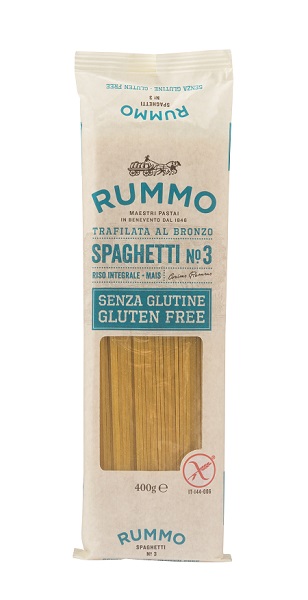 RUMMO SPAGHETTI N3 DI RISO INTEGRALE E MAIS 400 G - UniversoFarmacie.it