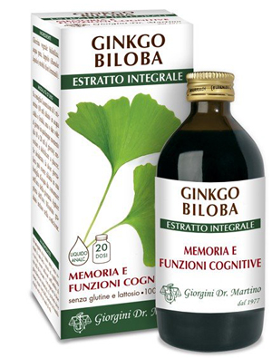 GINKGO BILOBA ESTRATTO INTEGRALE 200 ML - UniversoFarmacie.it