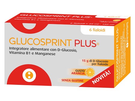 GLUCOSPRINT PLUS ARANCIA 6 FIALOIDI DA 25 ML - UniversoFarmacie.it