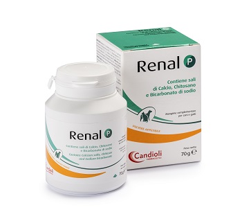 RENAL P MANGIME COMPLEMENTARE PER CANI E GATTI BARATTOLO 70 G - UniversoFarmacie.it