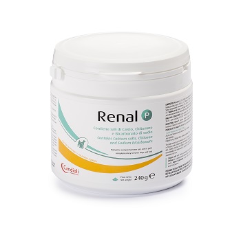 RENAL P MANGIME COMPLEMENTARE PER CANI E GATTI BARATTOLO 240 G - UniversoFarmacie.it