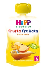 HIPP BIO FRUTTA FRULLATA PERA MELA 90 G - UniversoFarmacie.it